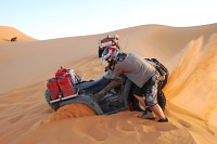 wydma pustynia Libia Quad Adventure