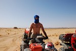 Zdezak w turbanie Libia Quad Adventure