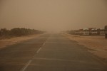 burza piaskowa Libia Quad Adventure