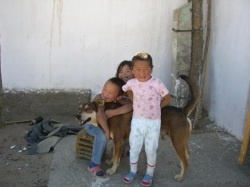dzieci w Mongolii