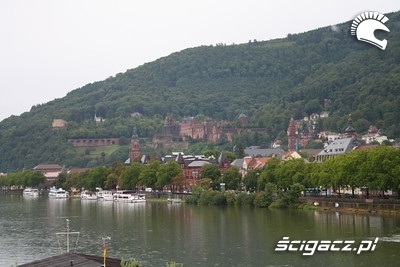 Heidelberg panorama z brzegu