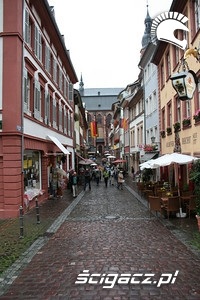 uliczka w Heidelbergu