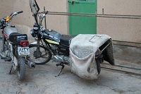 motocykl przystosowany do przewozenia