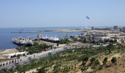 Nad morzem Kaspijskim