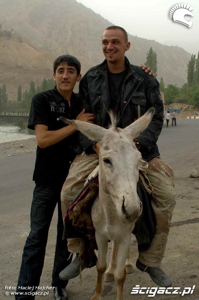Darek na osiolku Tadzykistan