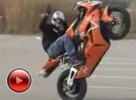 Honda CBR 1000rr stunt
