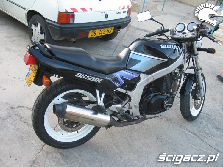 Zdjęcia gs500 9 jaki kon jest Suzuki GS500 czy Yamaha