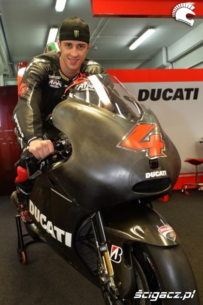 Andrea Dovizioso na Ducati