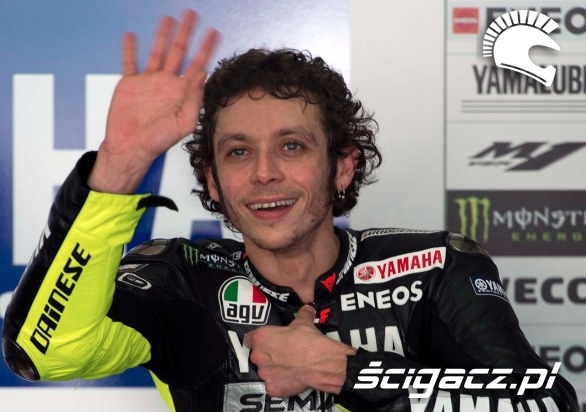 Rossi happy