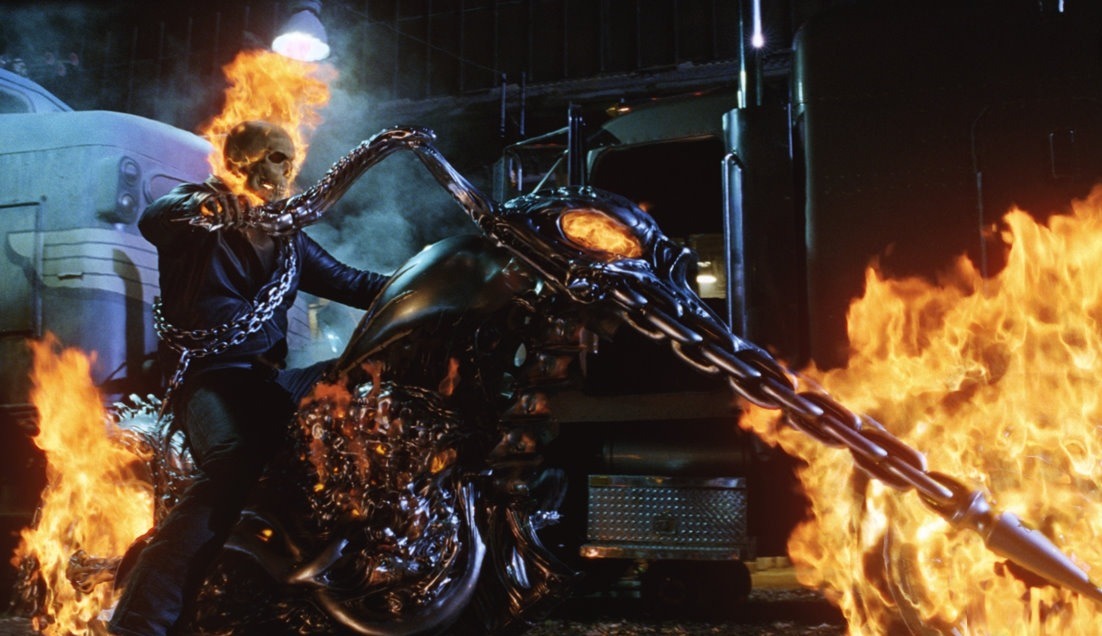 plomienny chopper ghost rider z