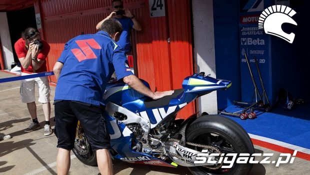Testy Suzuki MotoGP