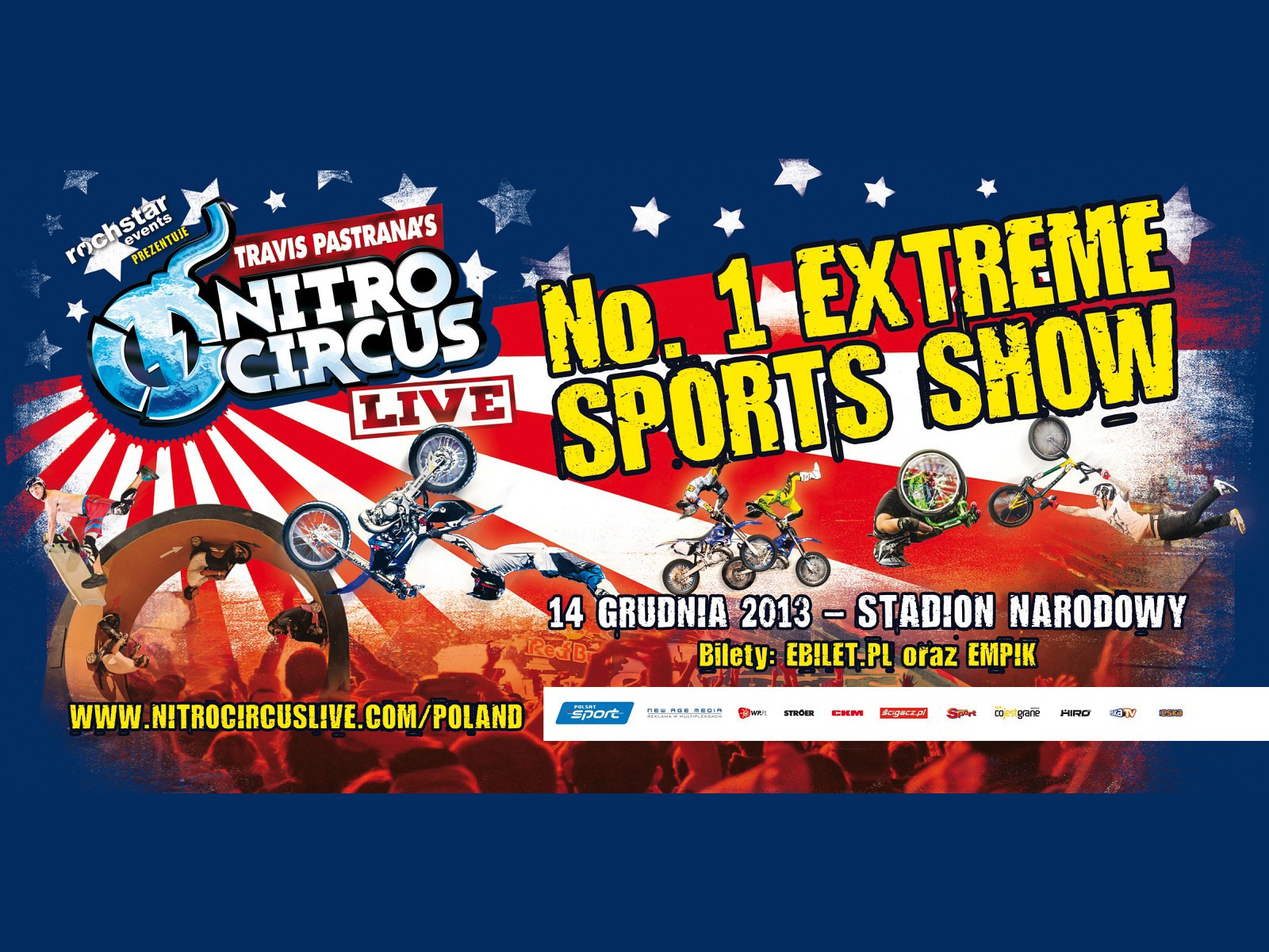 Nitro Circus Live Stadion Narodowy z