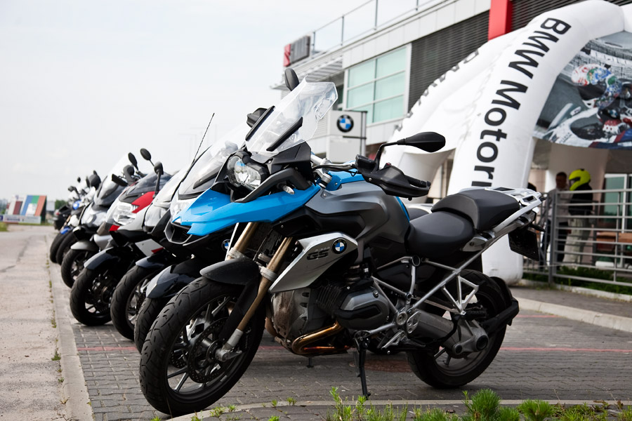 motocykle testowe BMW z