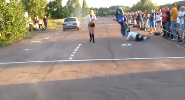 wypadek przy starcie z