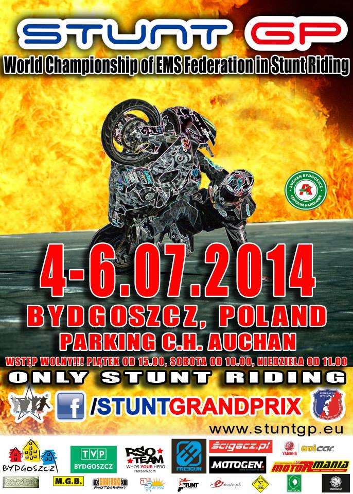 plakat Stunt GP 2014