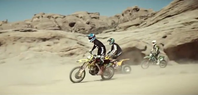 motocross w teledysku