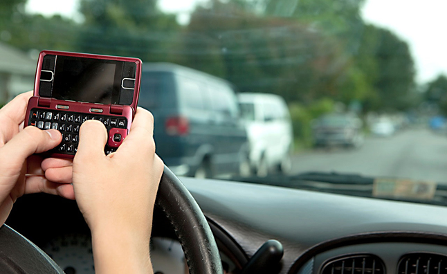 Texting while driving  z