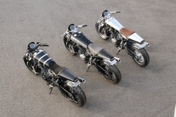trzy motocykle