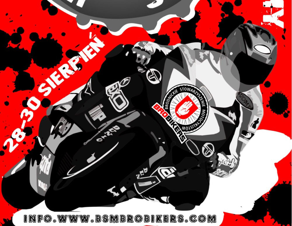 Plakat III Motocamping Brobikers z