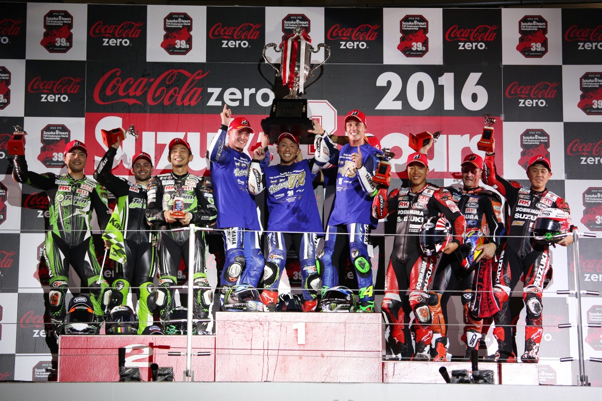 Coca Cola Zero Suzuka 8 Hours podium z