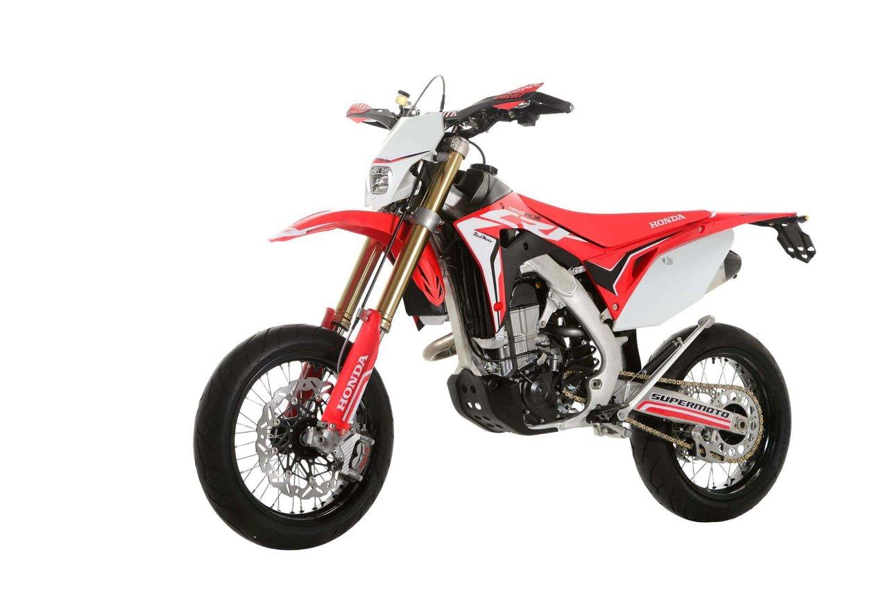 2017 Honda CRF450RX Supermoto lewy przod z