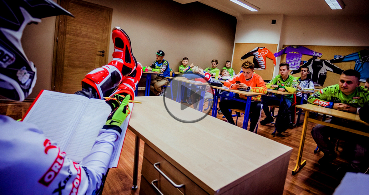 Superszkola przed Mistrzostwami Europy Supercross w Gdansku z