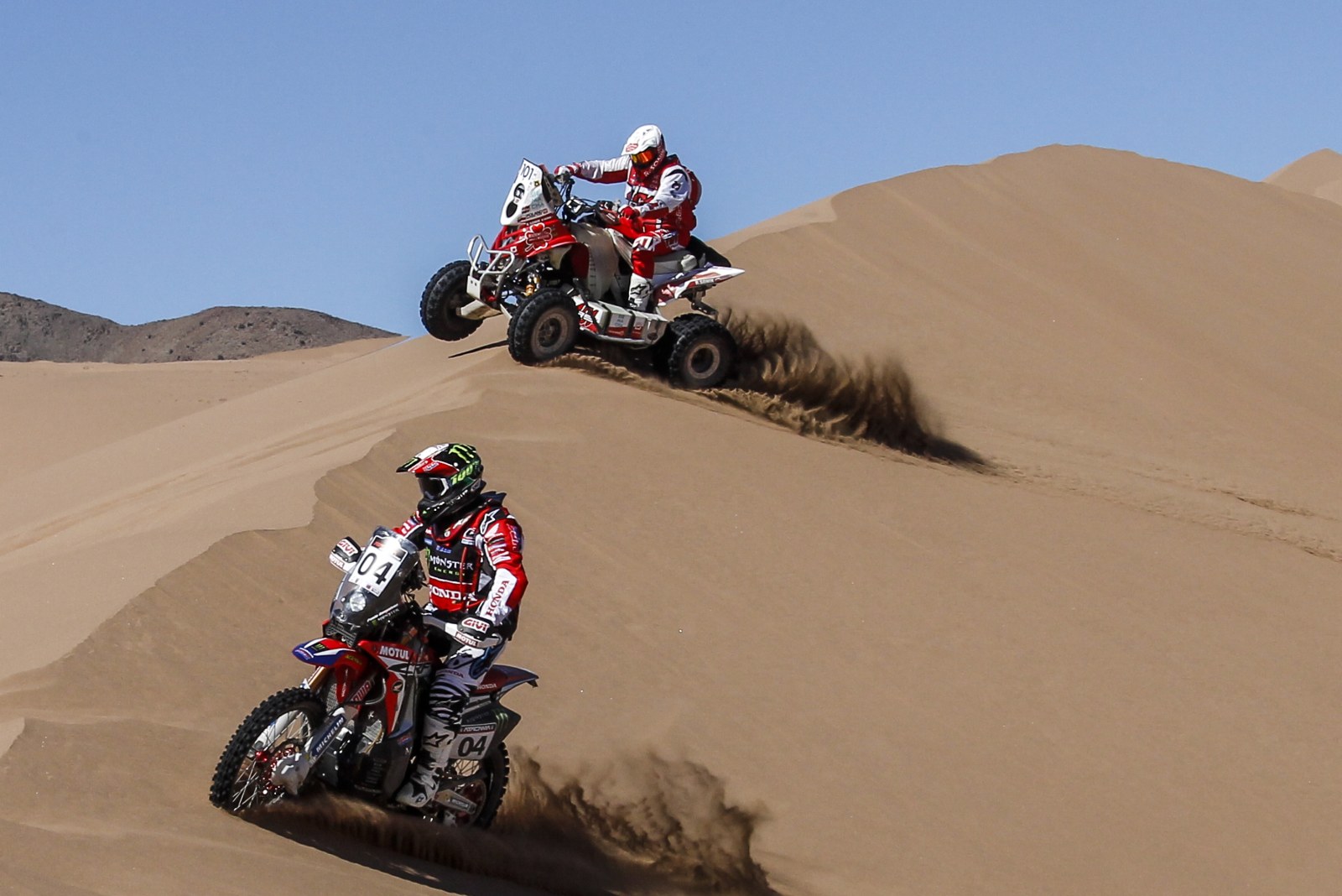 Zdjęcia: Rafal Sonik Aracama Rally 2018 - Rafal Sonik bol jest do