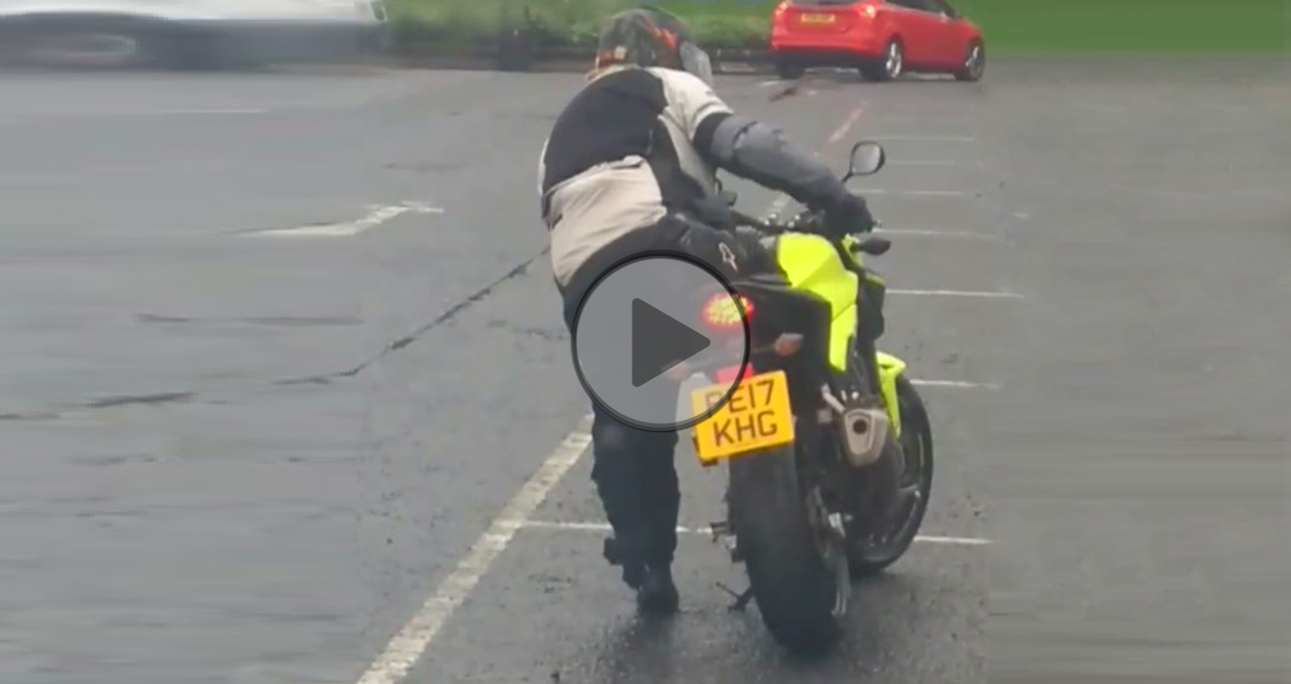 za niski na motocykl z