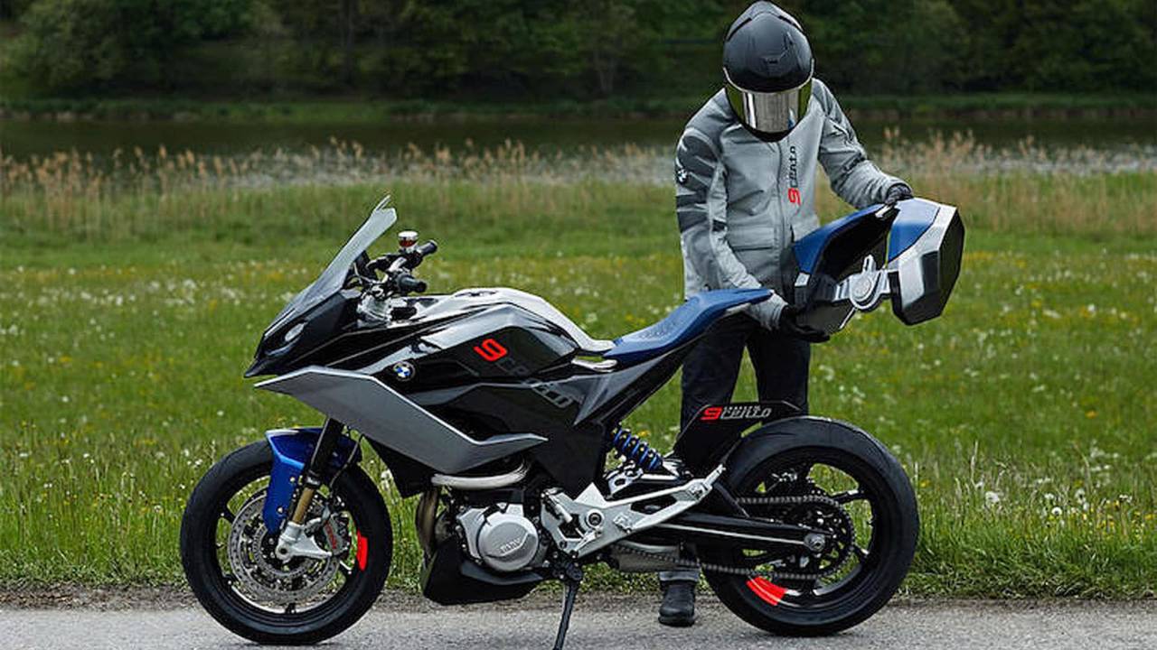 bmw motorrad unveils sexy new concept 9cento z