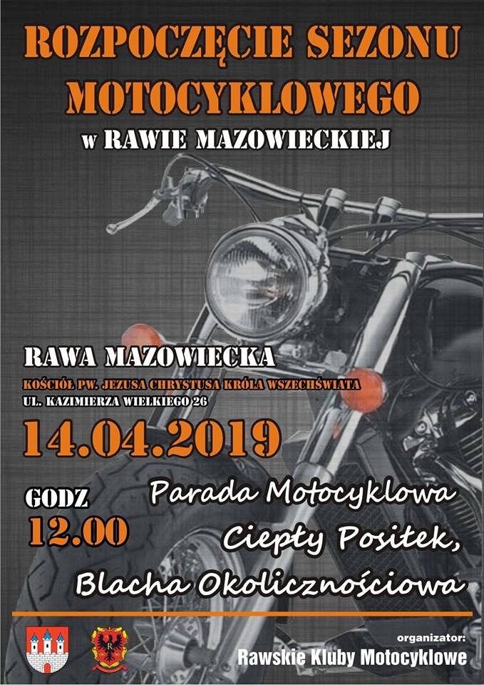 Rozpoczecie Sezonu Motocyklowego w Rawie Mazowieckiej