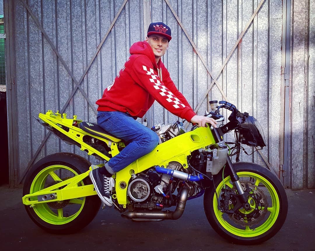 Adam Gutkowski motocykl 14 z