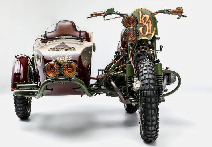 Custom 2WD Ural Sidecar Motorcycle Front 2 740x514