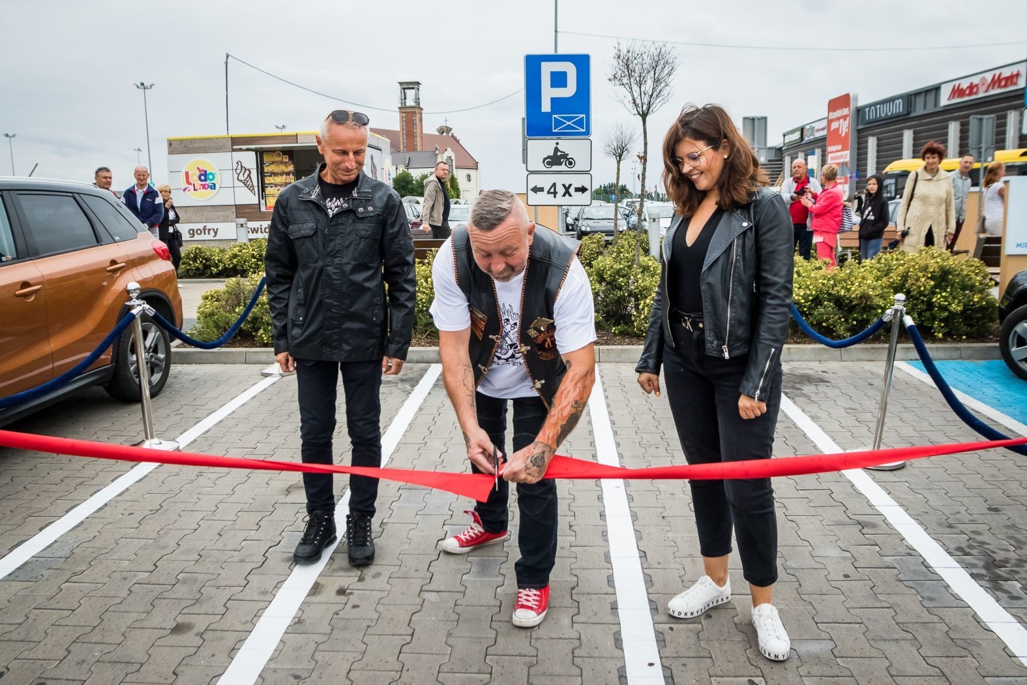 parking dla motocykli w Inowroclawiu z