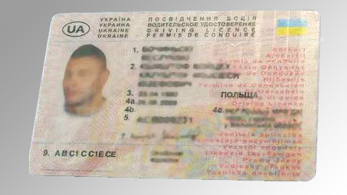 prawo jazdy ukrainskie z