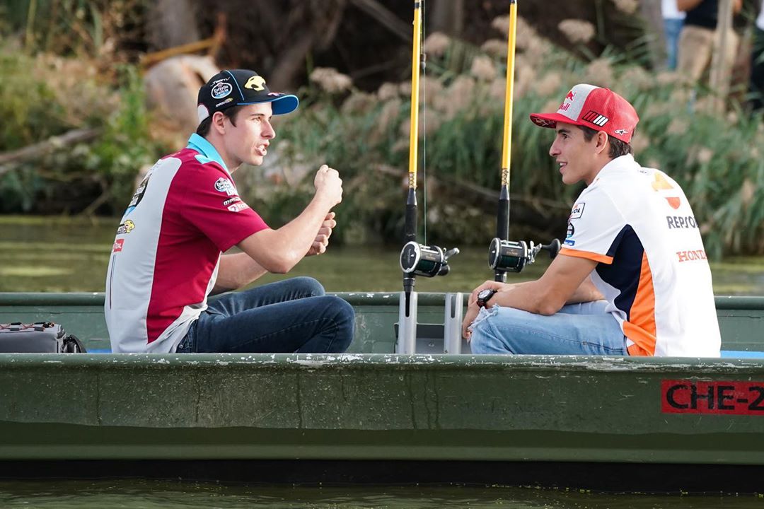 Alex Marquez i Marc Marquez z