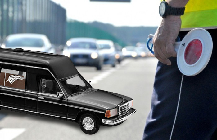 policja kontrola karawan z