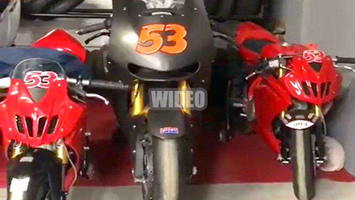 tito rabat garage Ducati Panigale V4S Honda RC213V z