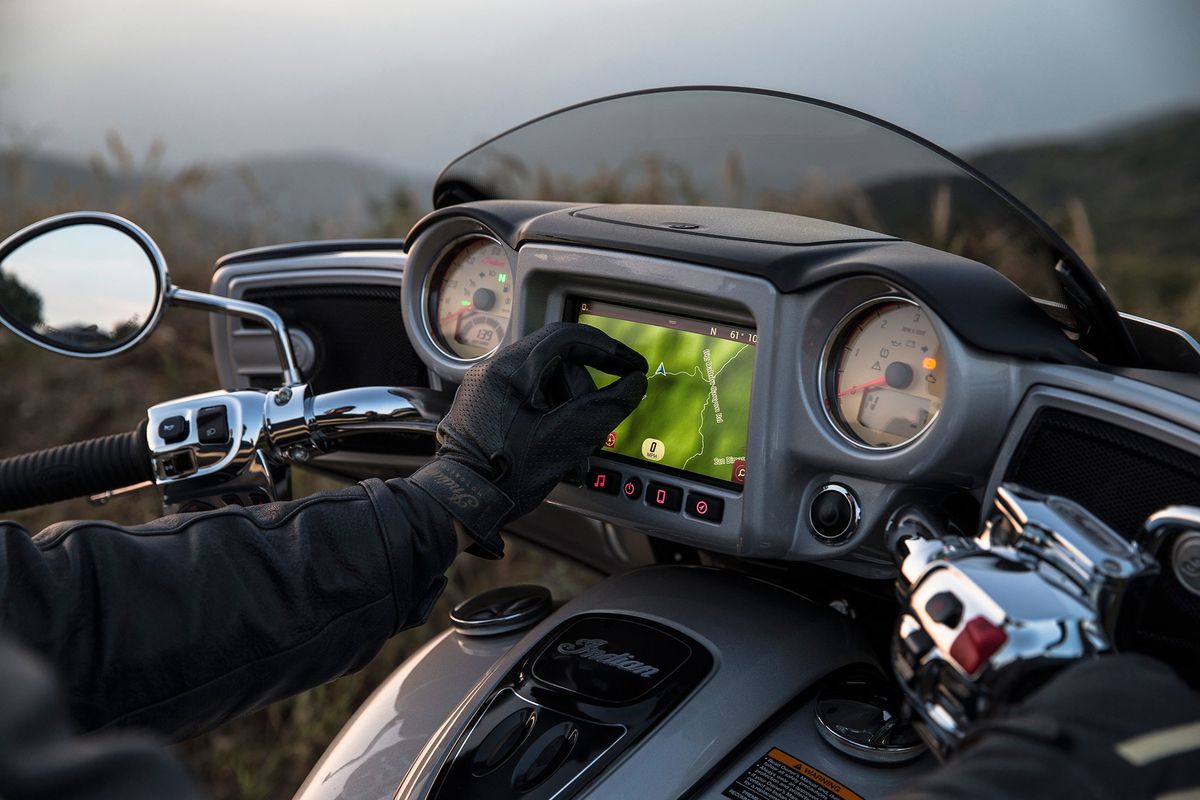 ekran dotykowy motocykl 1 z