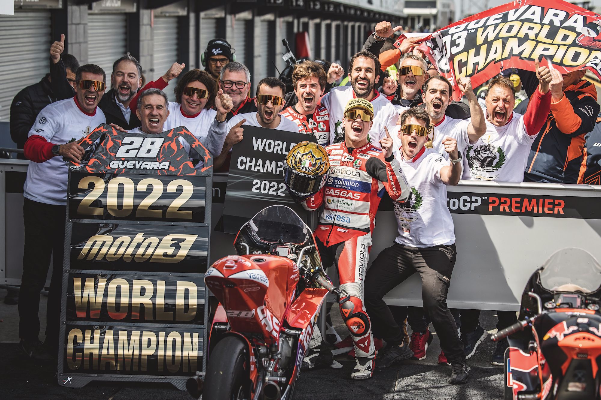 Izan Guevara 2022 Moto3 Australia World Champion z