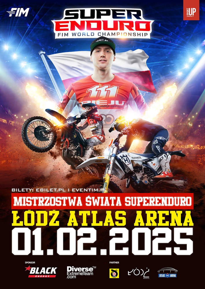 plakat MS FIM SuperEnduro Lodz