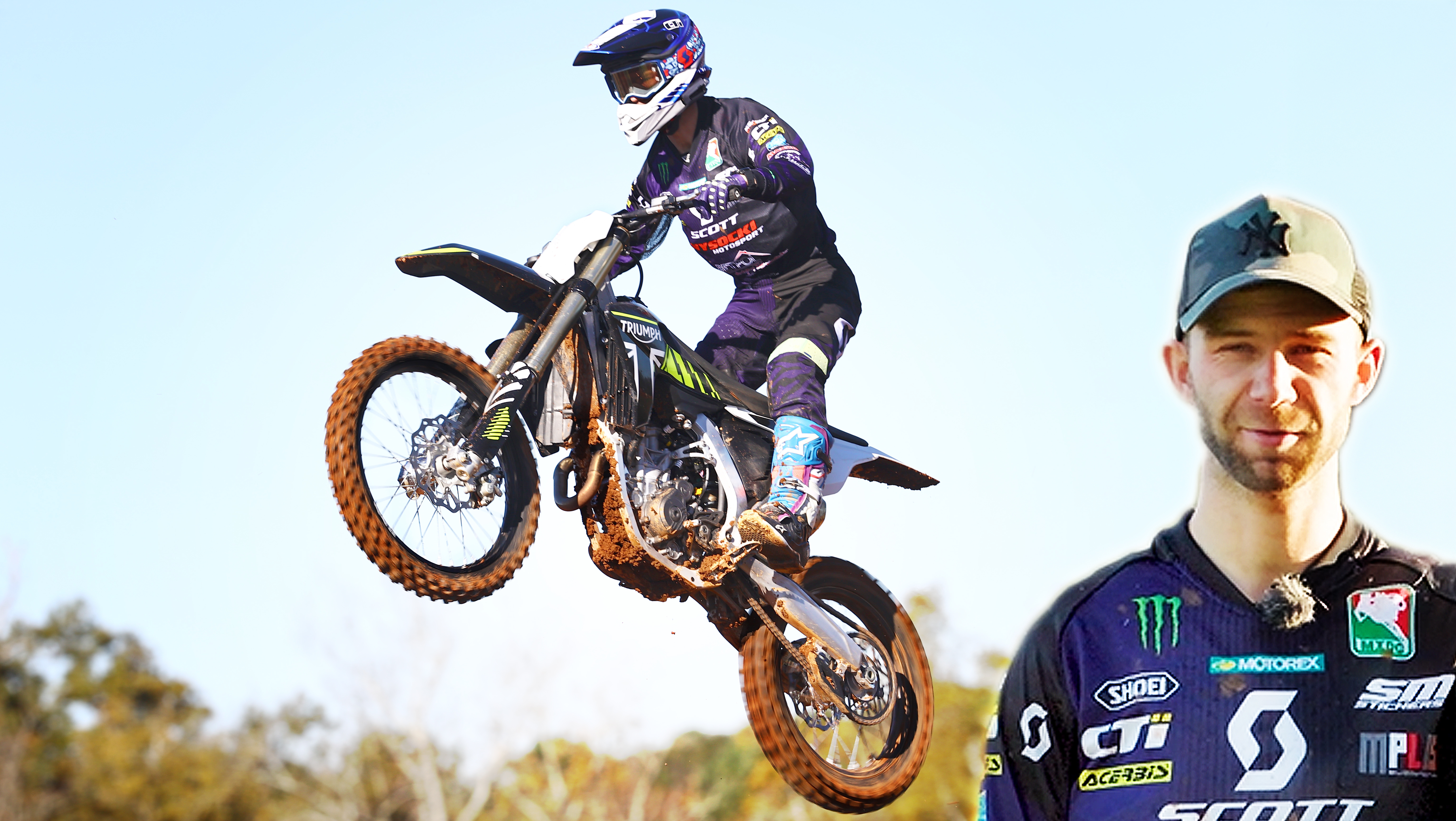 Triumph TF 450 RC Tomek Wysocki testuje nowy motocross t z