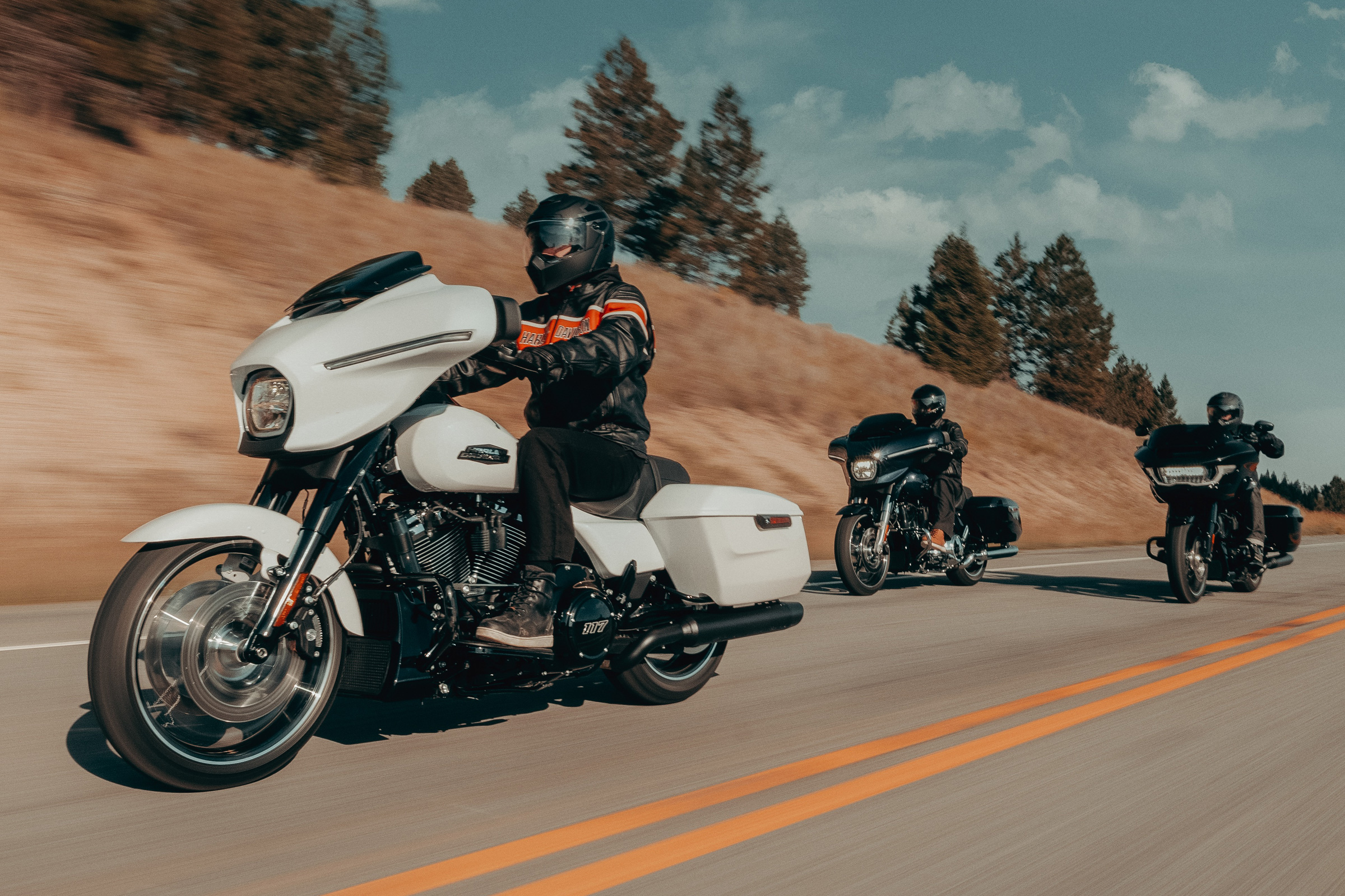 HD MY25 Street Glide Road Glide Riding z 3 z