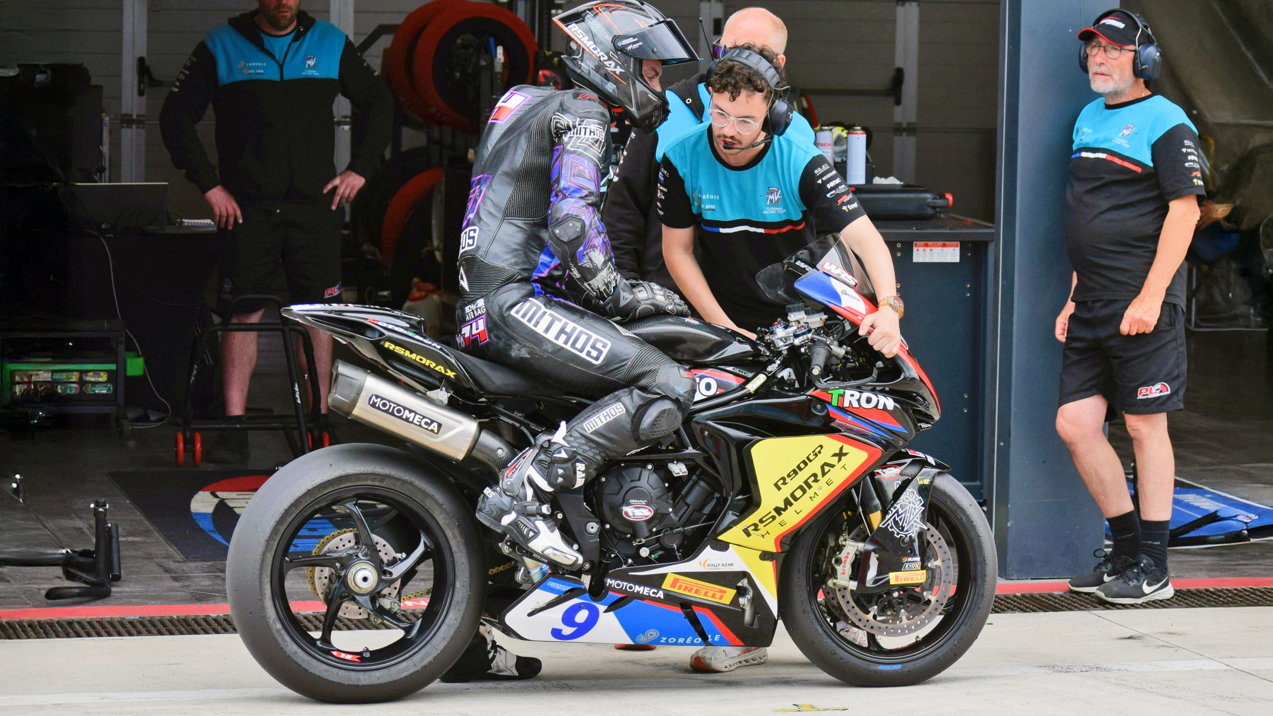 Piotr Biesiekirski padock z