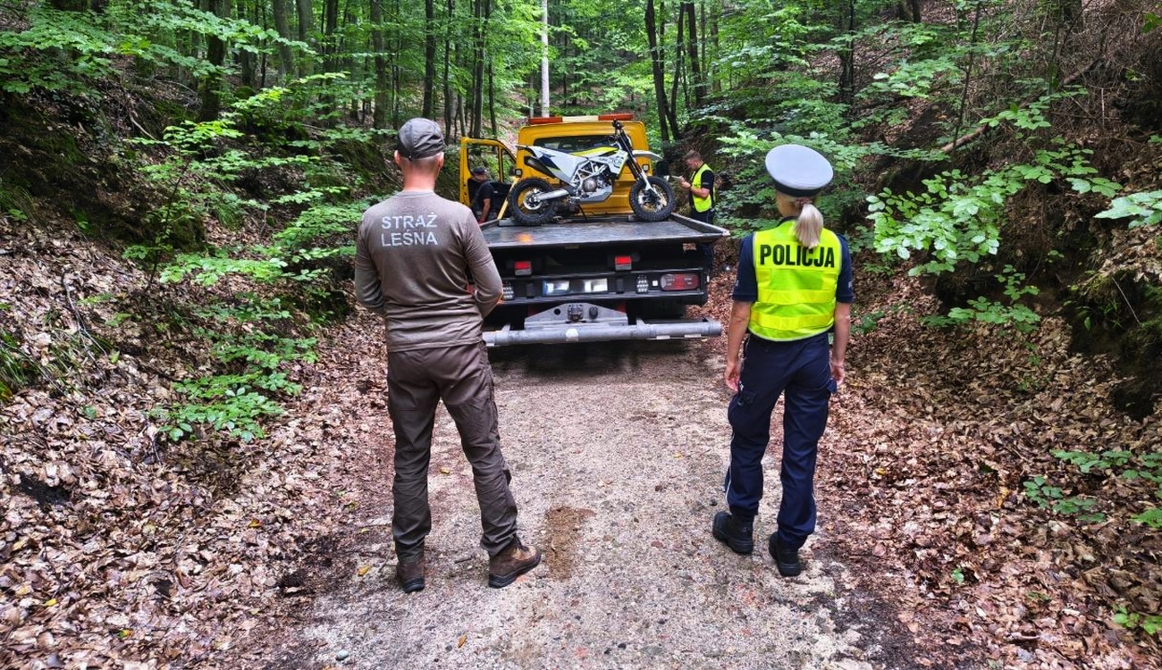 Strażnicy kontra crossowcy w Gdańsku. Nielegalny rajd, legalne konsekwencje