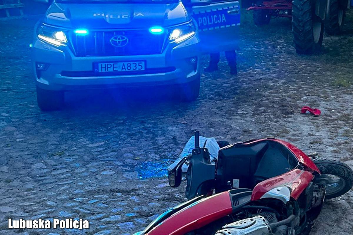 Gleba, promil i kajdanki. Nieudana ucieczka przed policją