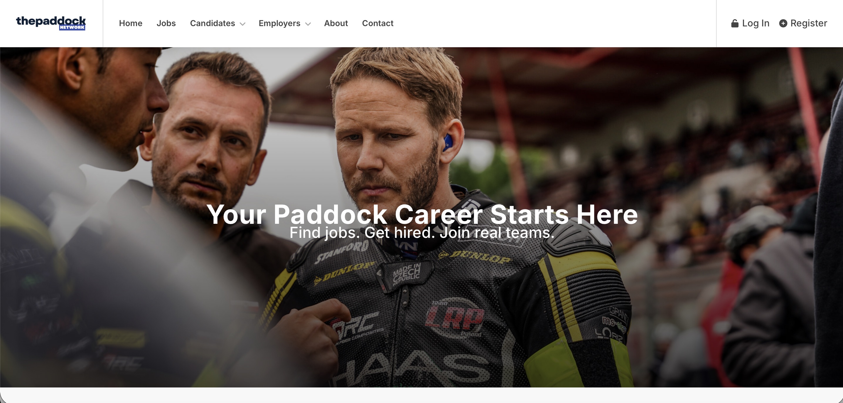 Chcesz pracować w wyścigach motocyklowych? Ten portal z ogłoszeniami o pracę ci to umożliwi