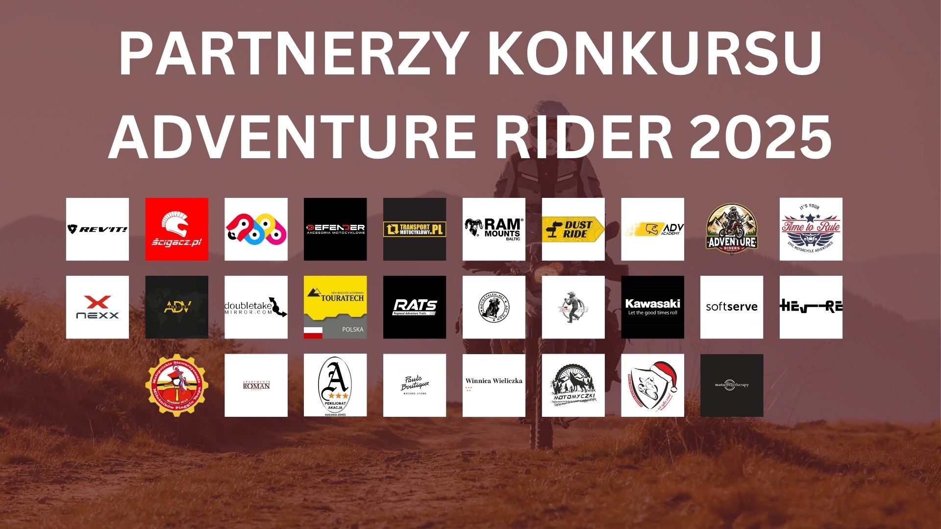 partnerzy 2025 Gala Adventure Rider
