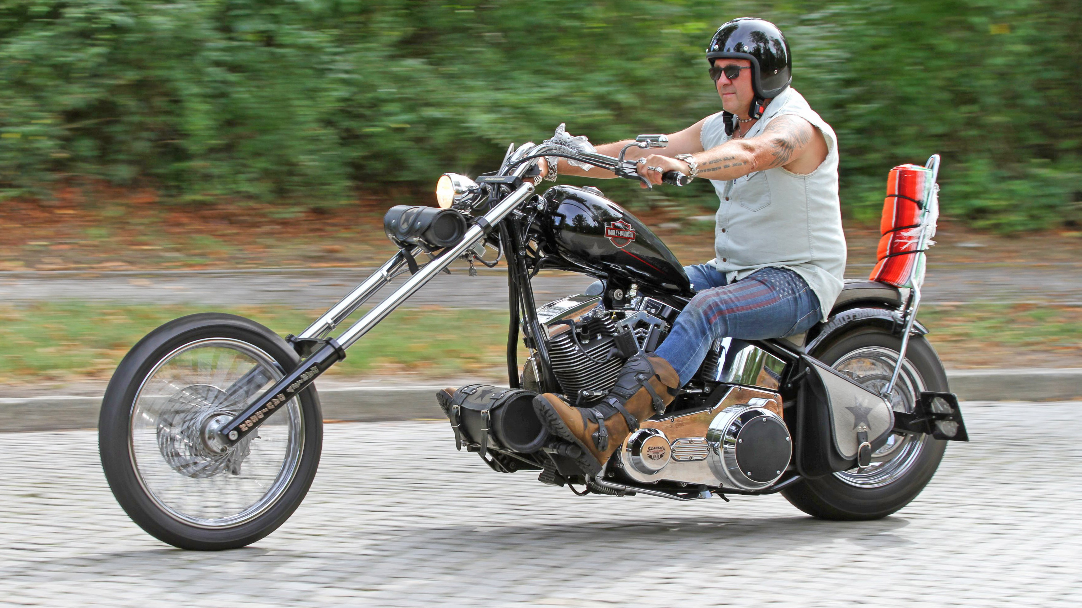 Chopper od Szajby. Prawdziwy amerykański. Taki jak z Easy Rider