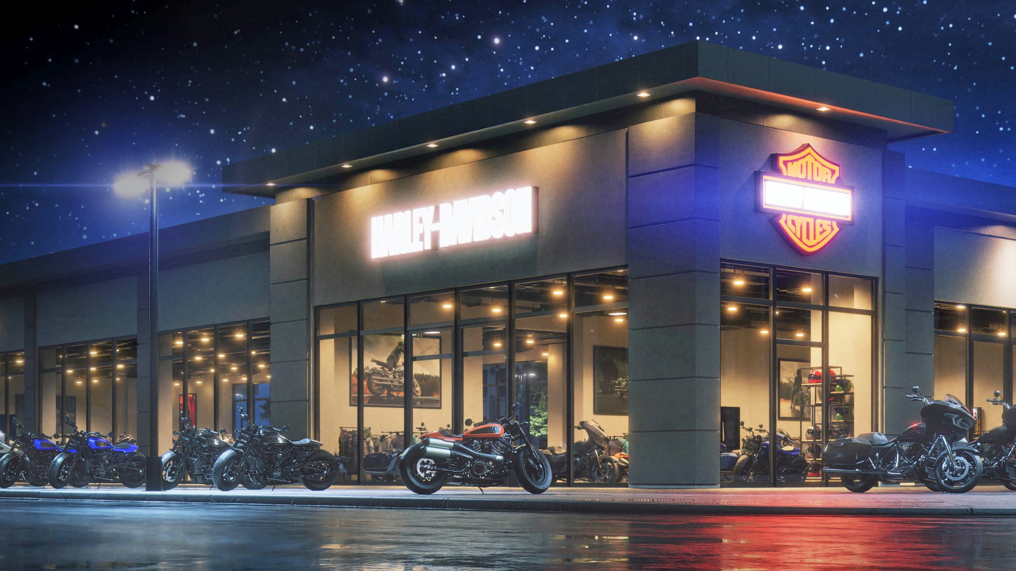 "Harley-Davidson Night" - Międzynarodowa impreza, na którą wszyscy fani motocykli są zaproszeni