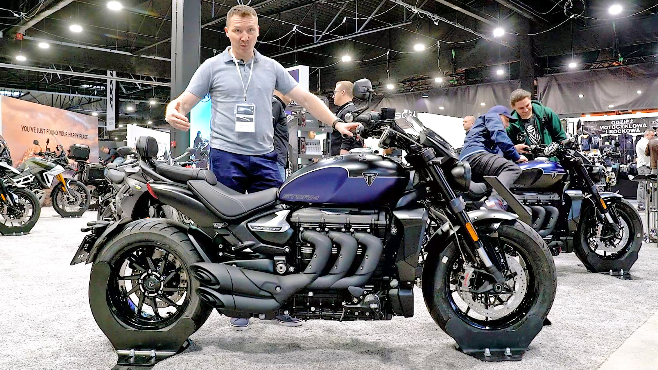 Warsaw Motorcycle Show 2024 targi motocyklowe w PTAK Expo z